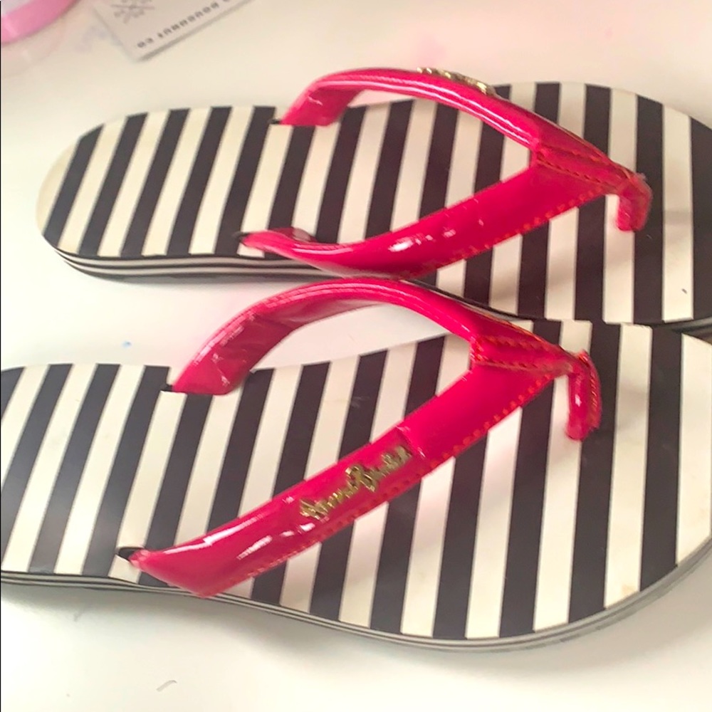 Henri Bendel Pink/Brown Sandals